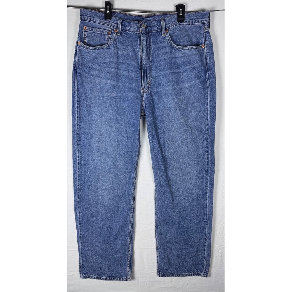 Levis 565 Jeans Mens 36x32 Blue Loose Straight Leg Denim Pants Relaxed Fit